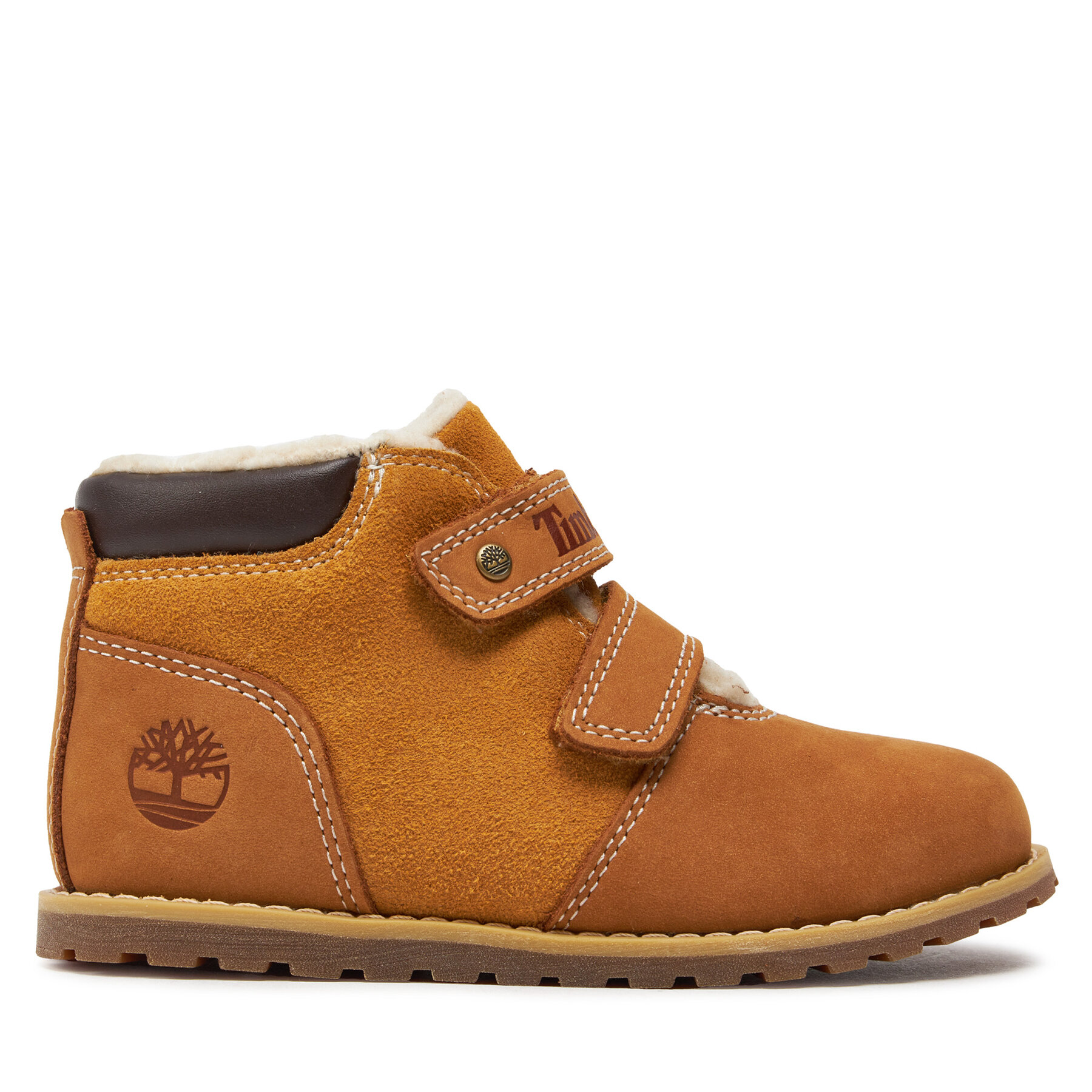 Schnürschuhe Timberland Pokey Pine Warm Line A1NQ3 Wheat von Timberland