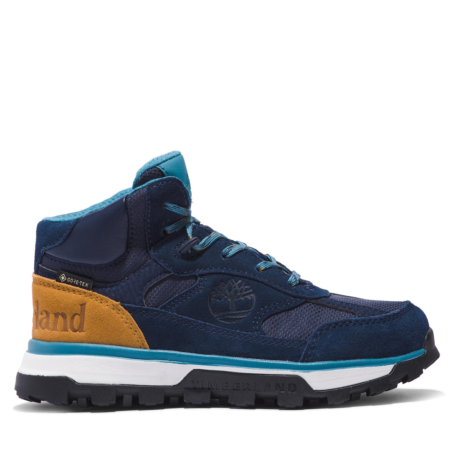 Schnürschuhe Timberland Trail Trekker Mid Gtx GORE-TEX TB0A67H40191 Navy Suede von Timberland