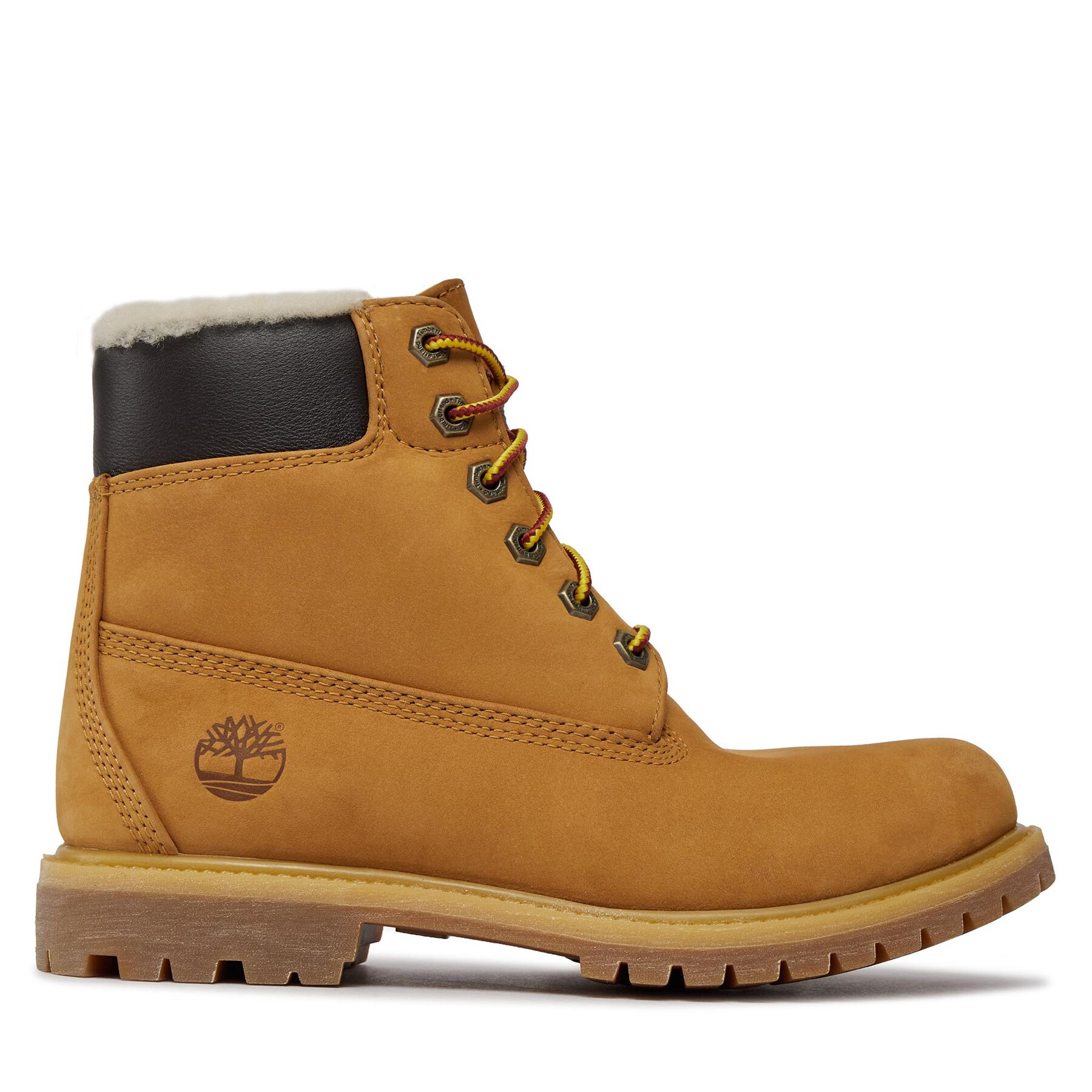 Schnürstiefeletten Timberland 6In Premium Shearling TB0A19TE2311 Wheat Nubuck von Timberland