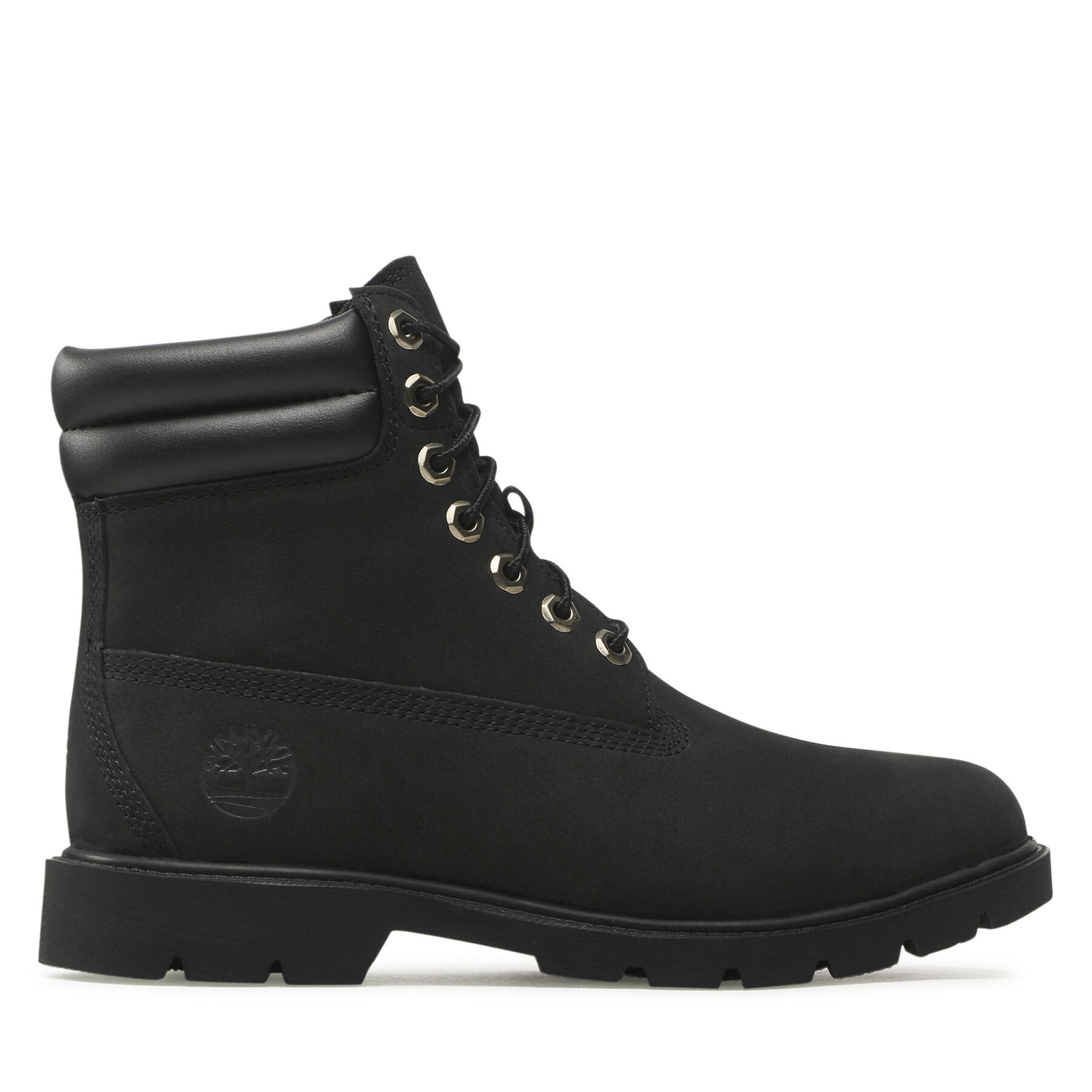 Schnürstiefeletten Timberland 6in Wr Basic TB0A27X6015 Black Nubuck von Timberland