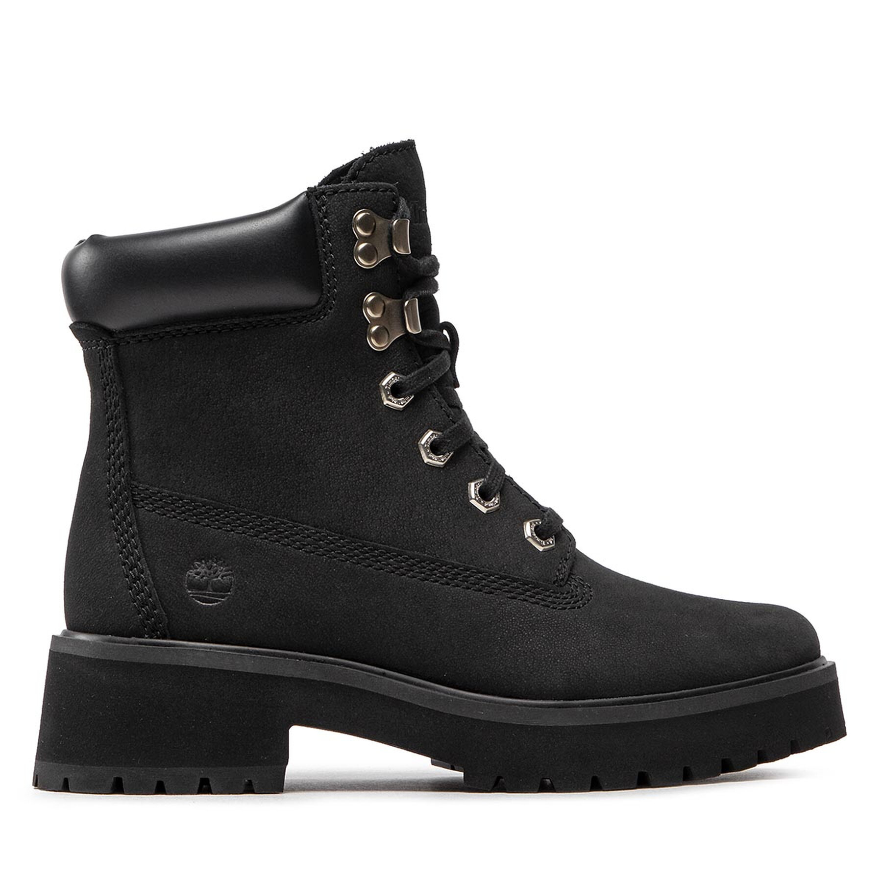 Schnürstiefeletten Timberland Carnaby Cool 6in TB0A5NYY015 Black Nubuck von Timberland