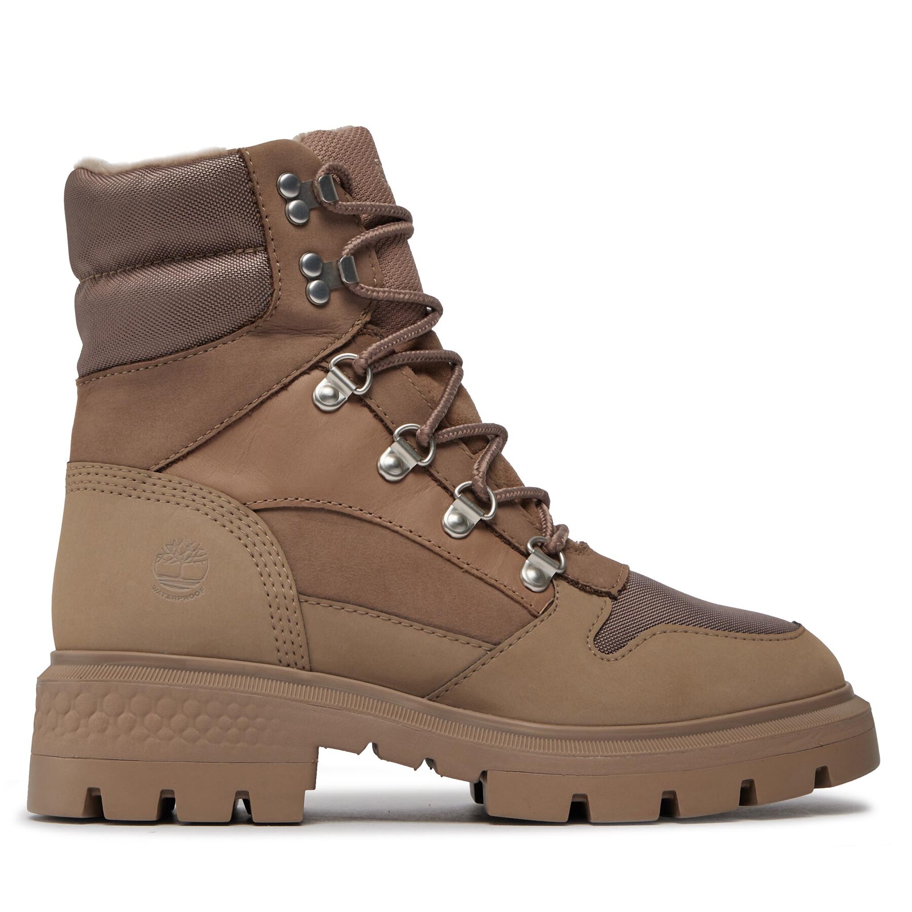 Schnürstiefeletten Timberland Cortina Valley Wrmln Wp TB0A5Z9Z9291 Beige von Timberland