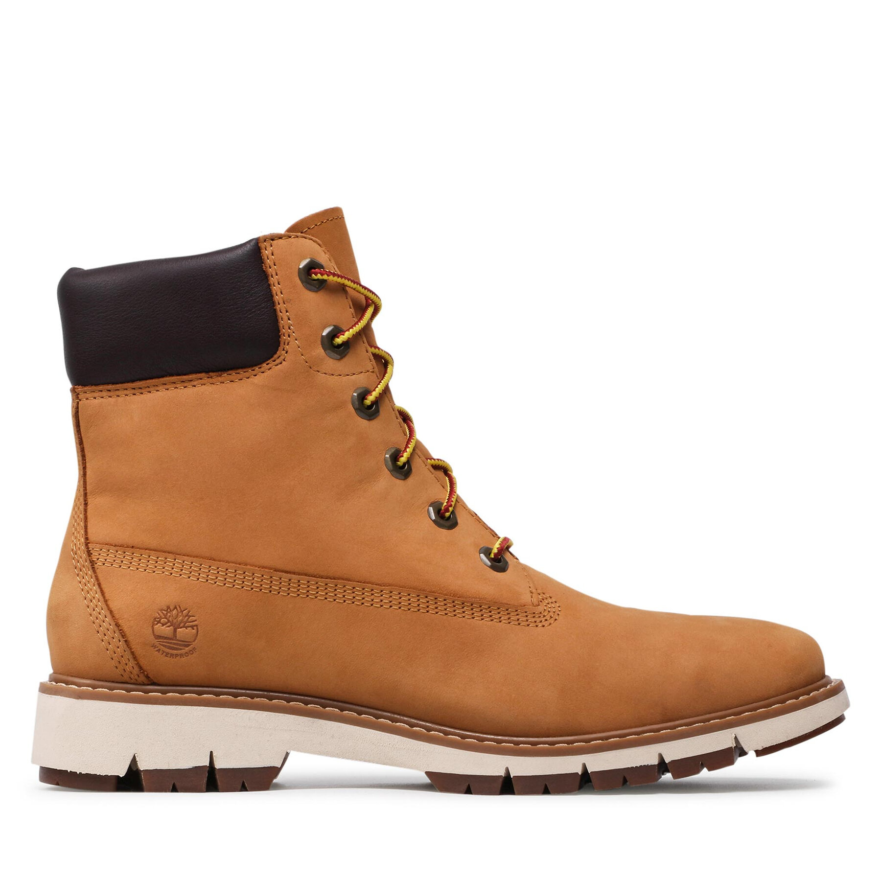 Schnürstiefeletten Timberland Lucia Way 6in Boot Wp TB0A1T6U231 Wheat Nubuck von Timberland