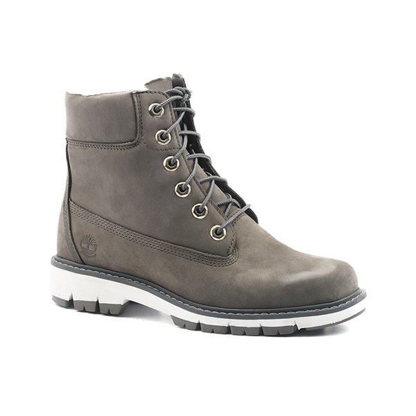 Lucia 6in Warmlined Boot Wp-9.5 Damen Grau 41 von Timberland