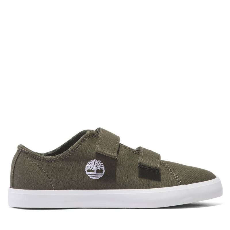 Sneakers aus Stoff Timberland Newport Bay Low Hook & Loop Sneaker TB0A66U9EZ91 Khakifarben von Timberland