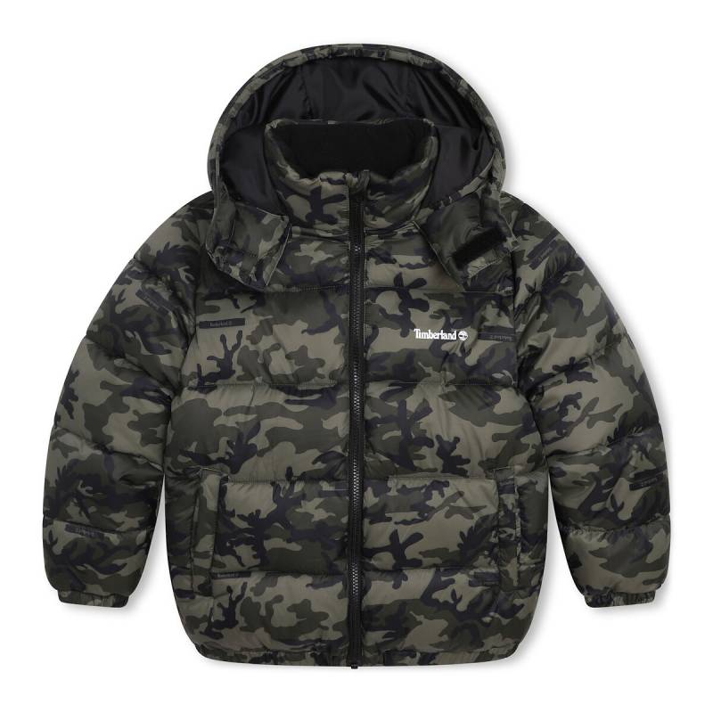 Steppjacke mit Kapuze, Tarnprint von Timberland