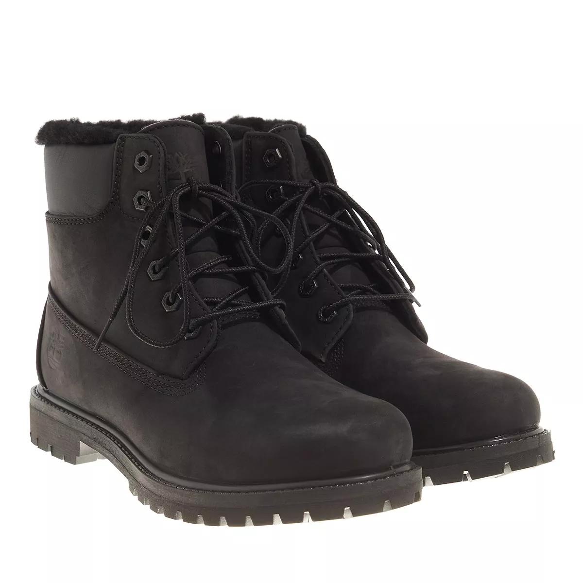 Timberland Boots & Stiefeletten - 6in Premium Shearling Lined WP Boot - Gr. 36 (EU) - in Schwarz - für Damen von Timberland