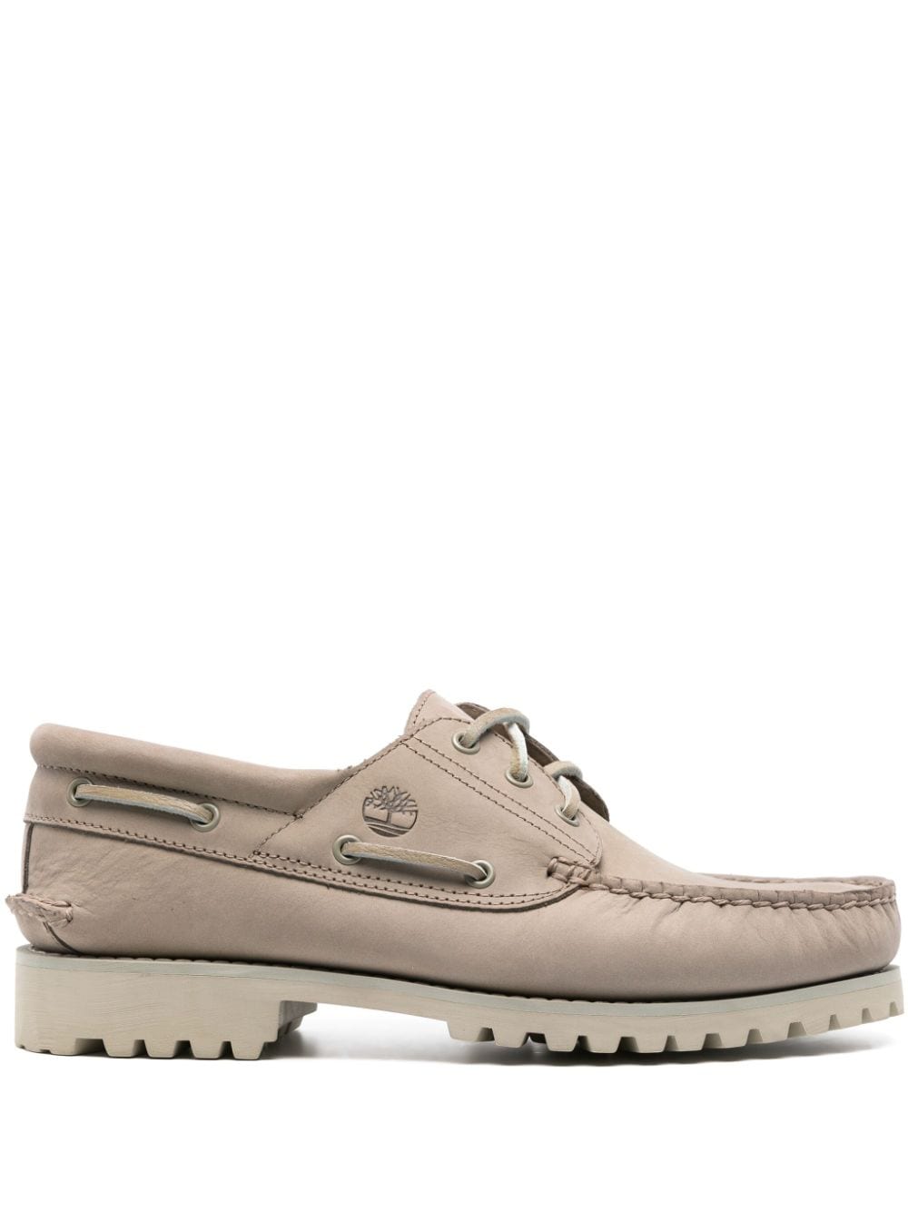 Timberland Authentic 3-Eye suede boat shoes - Grey von Timberland
