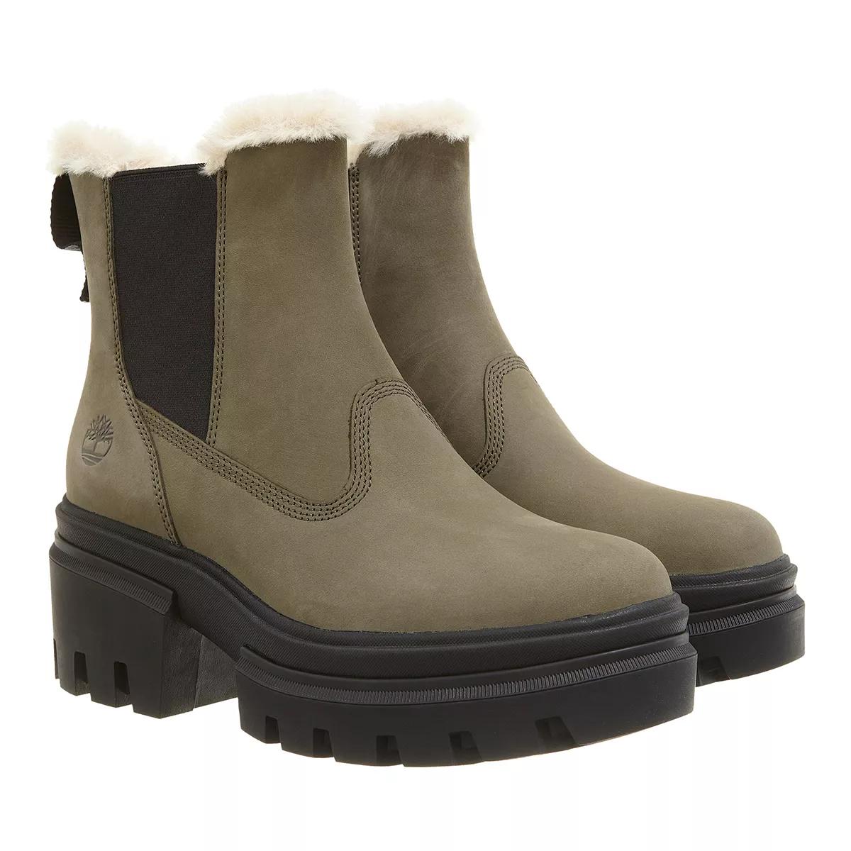 Timberland Boots & Stiefeletten - Everleigh Boot Arm Lined Chelsea - Gr. 41 (EU) - in Grün - für Damen von Timberland