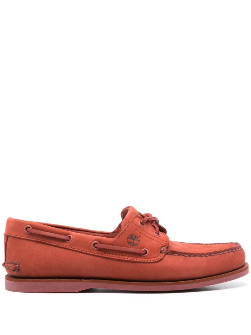 Timberland Classic 2 Eye boat shoe - Red von Timberland