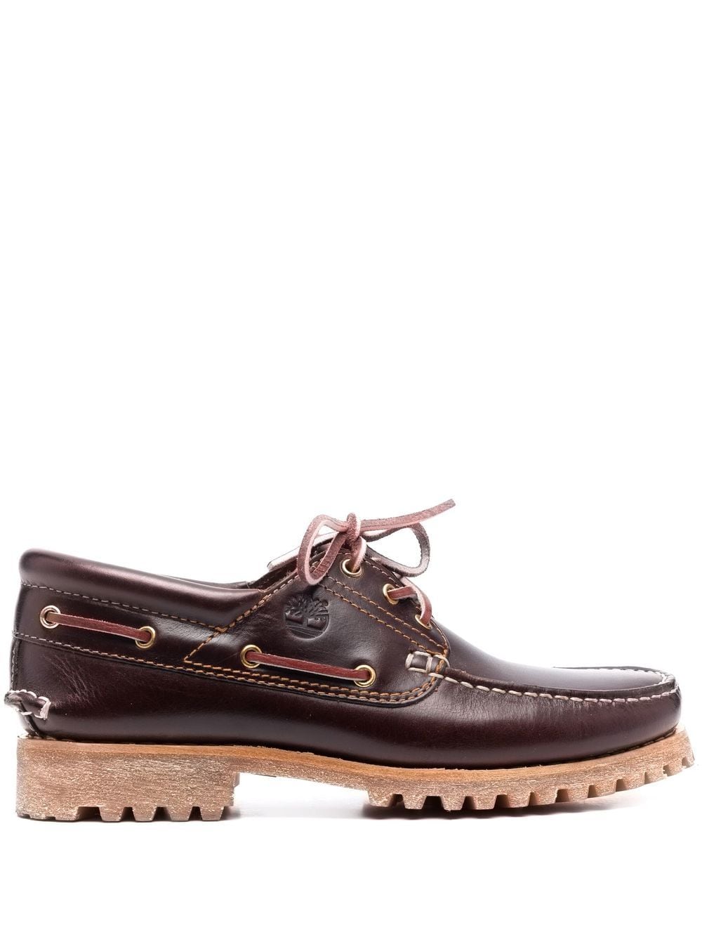 Timberland Handsewn boat shoes - Brown von Timberland