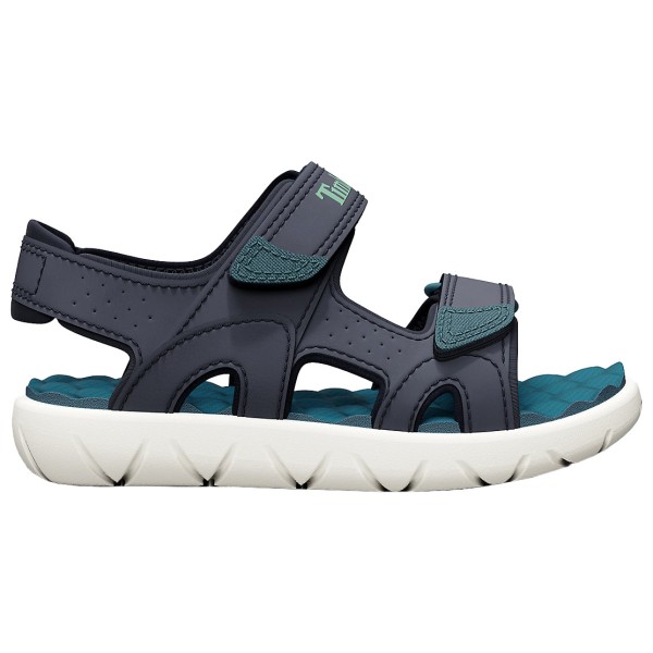 Timberland - Kid's Perkins Row 2-Strap Sandal - Sandalen Gr 2 blau von Timberland