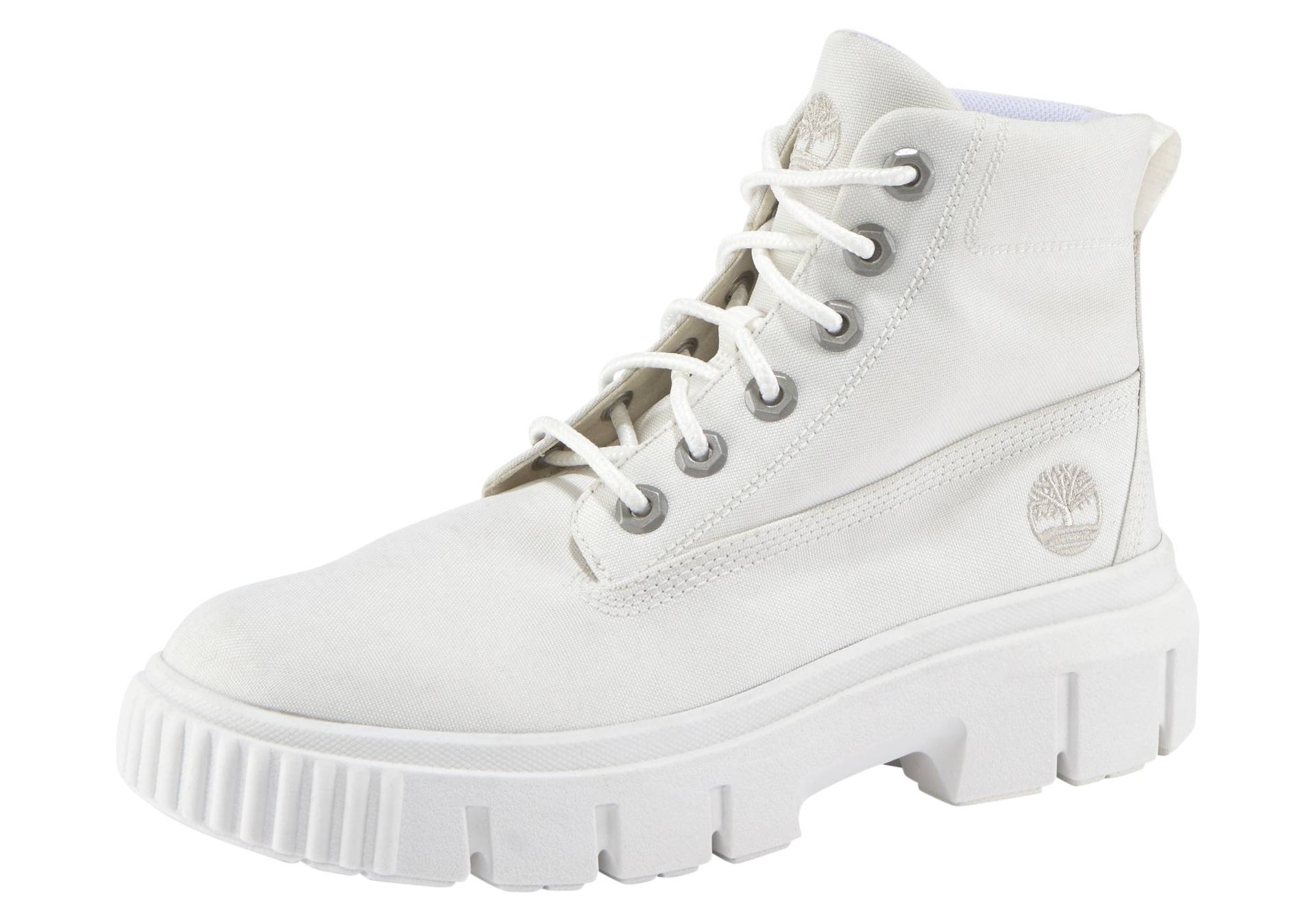 Timberland Schnürboots »Greyfield Fabric Boot«, Winterstiefel, Schnürstiefel, Winterschuhe Timberland Schnürboots »Greyfield Fabric Boot«, Winterstiefel, Schnürstiefel, Winterschuhe von Timberland