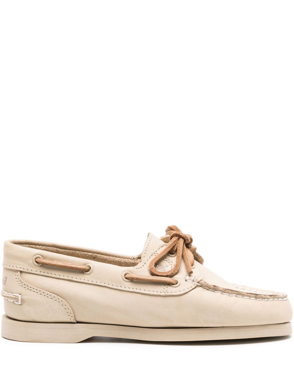 Timberland bow-detail leather boat shoes - Neutrals von Timberland