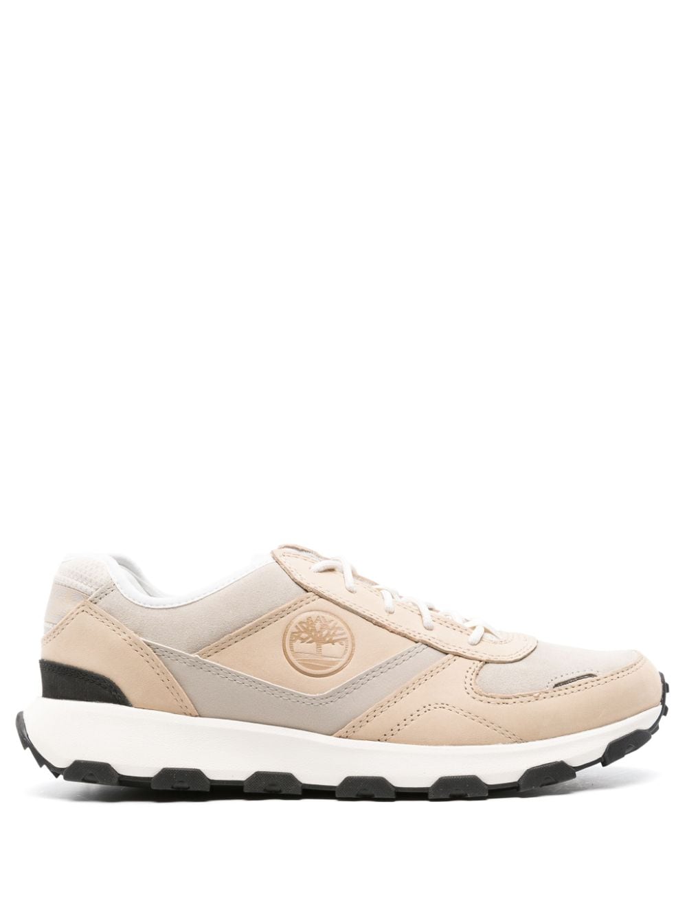 Timberland logo-debossed suede sneakers - Neutrals von Timberland