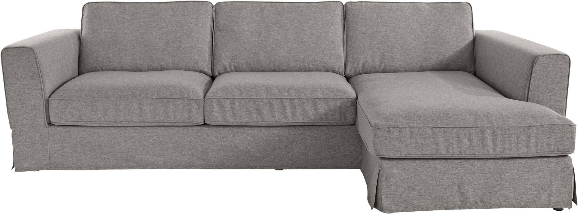 Timbers Ecksofa »Vintage L-Form«, 3-Sitzer Polsterecke im Landhausstil, mit abnehmbarer Husse von Timbers