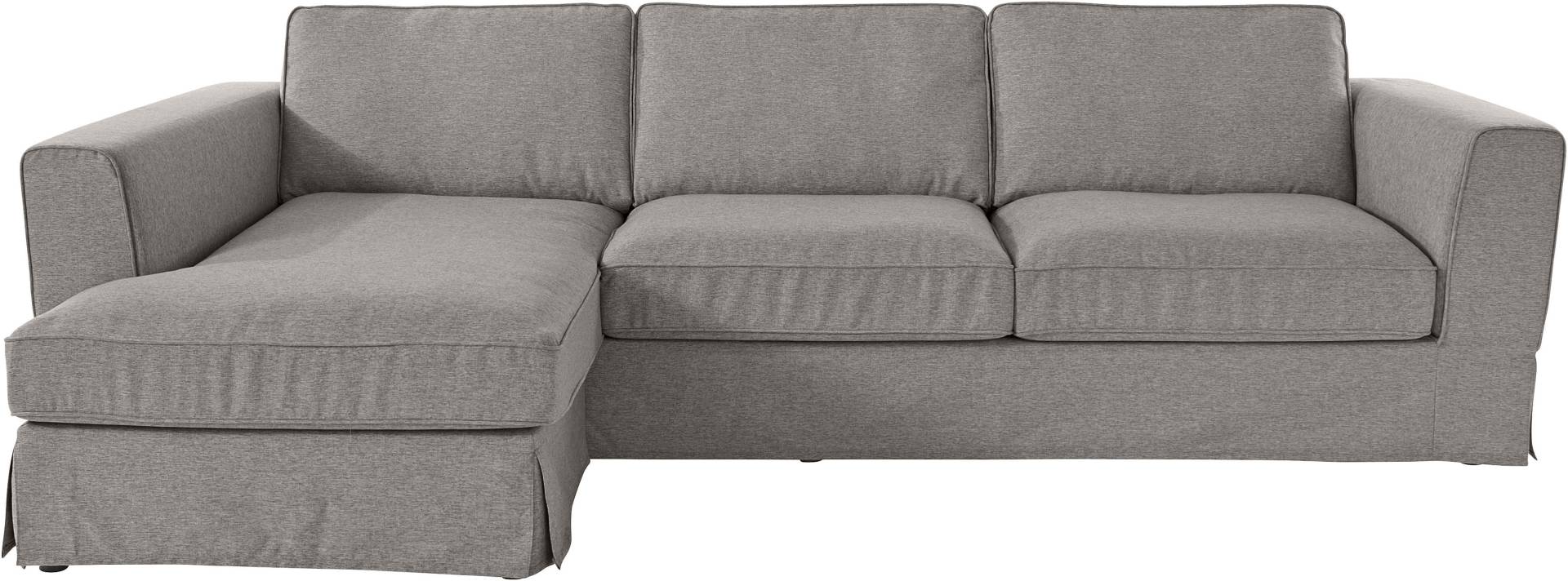 Timbers Ecksofa »Vintage L-Form«, 3-Sitzer Polsterecke im Landhausstil, mit abnehmbarer Husse von Timbers