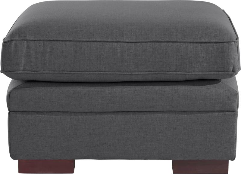 Home affaire Polsterhocker »Broughton«, weiche Polsterung, passend zur Serie "Broughton", in 3 Bezugsarten von home affaire