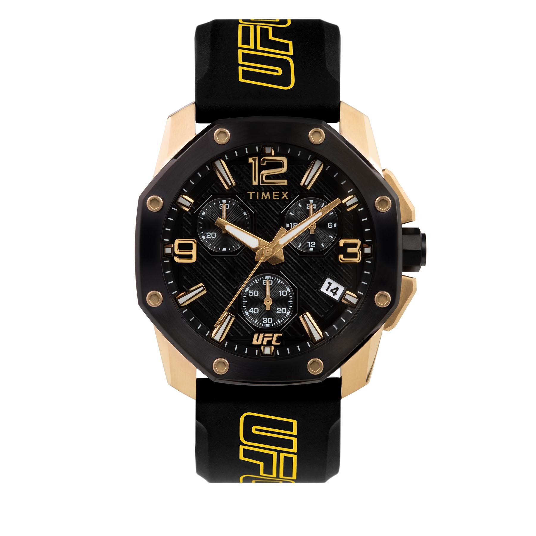 Uhr Timex Icon Chronograph TW2V58500 Gold/Black von Timex