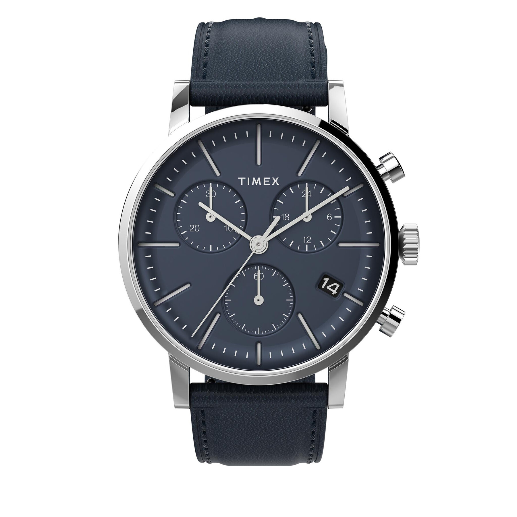 Uhr Timex Midtown Chronograph TW2V36800 Silver/Navy von Timex