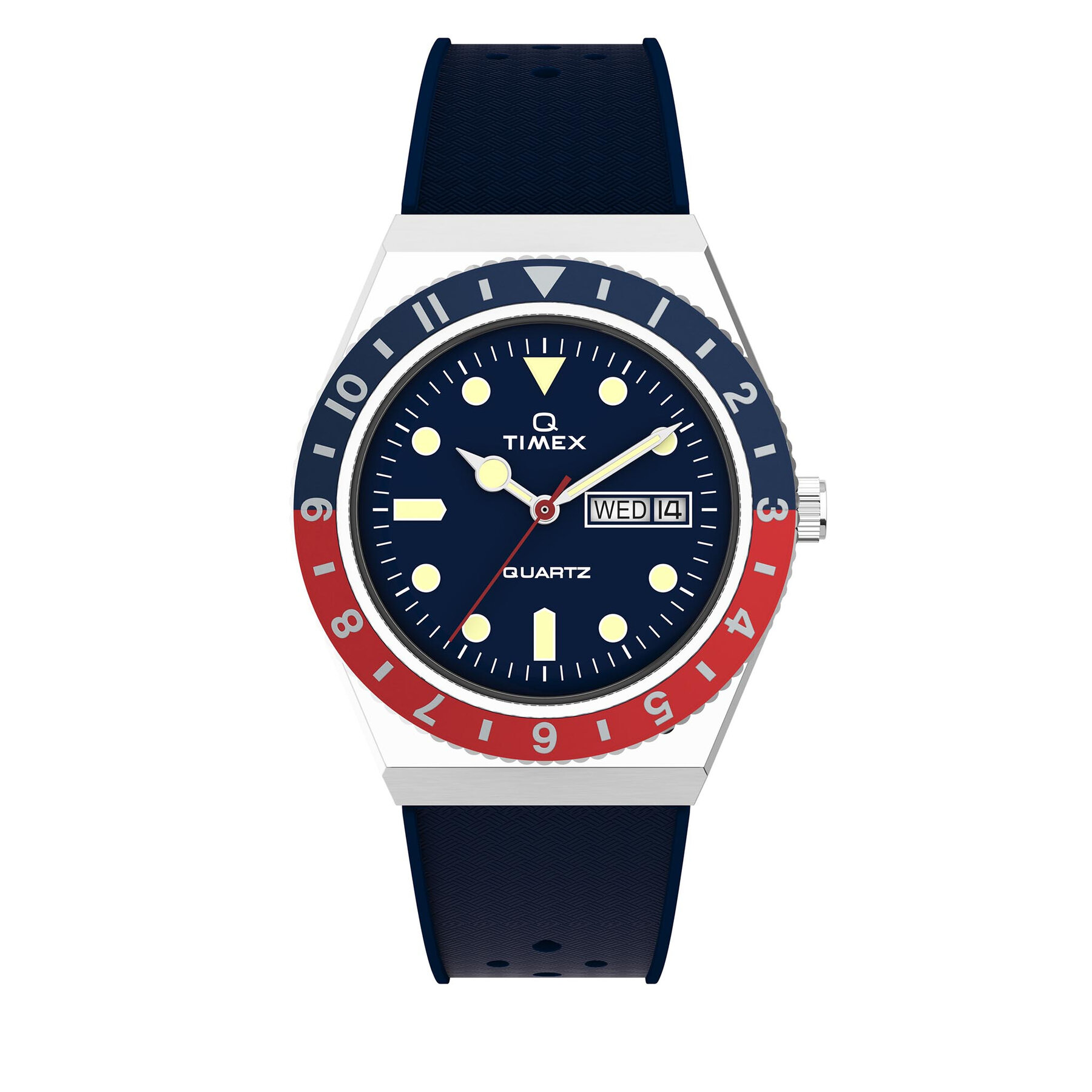 Uhr Timex Q Reissue TW2V32100 Navy/Silver von Timex
