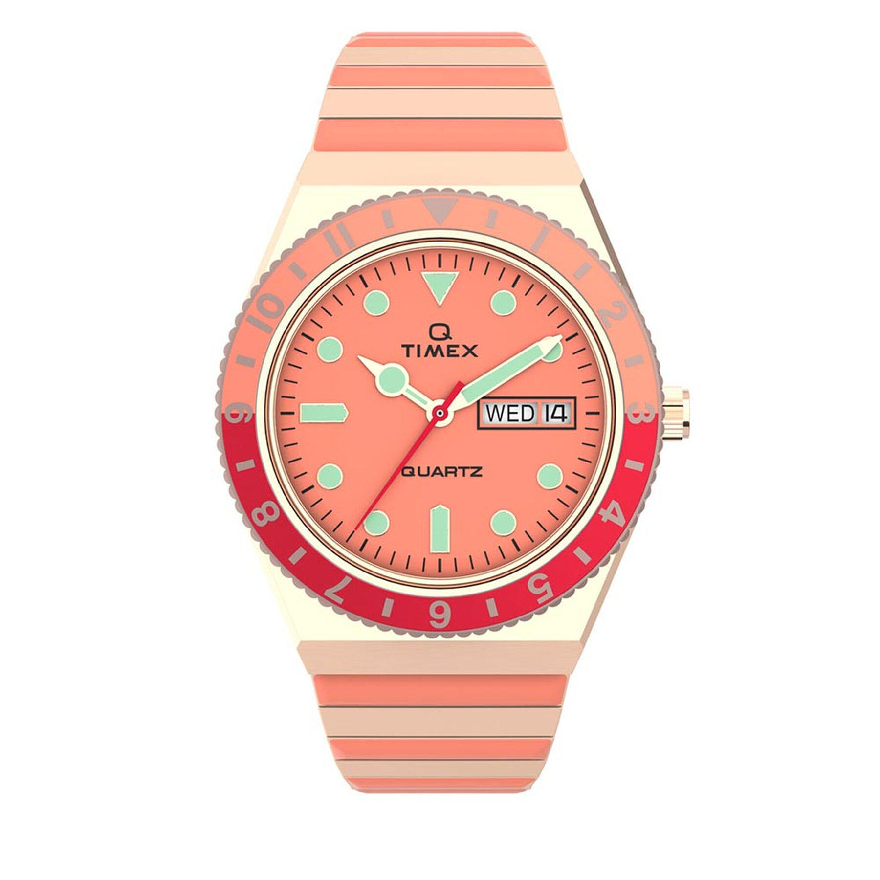 Uhr Timex Q Timex Malibu TW2V38600 Pink von Timex