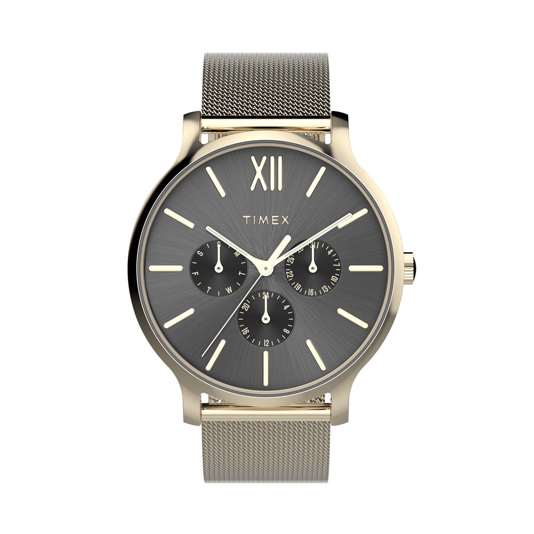 Uhr Timex Transcend TW2W20000 Gold/Grey von Timex