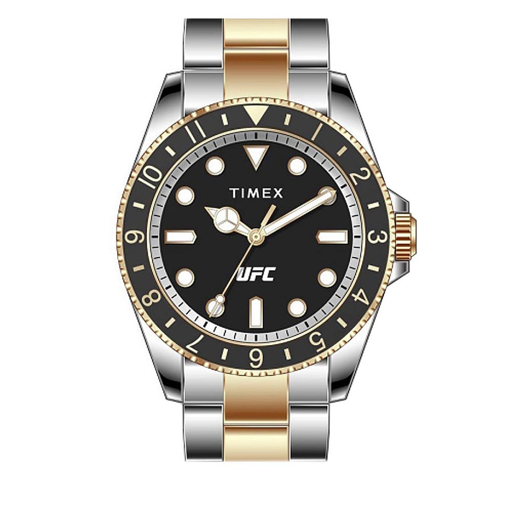 Uhr Timex UFC Debut TW2V56700 Silver/Gold von Timex
