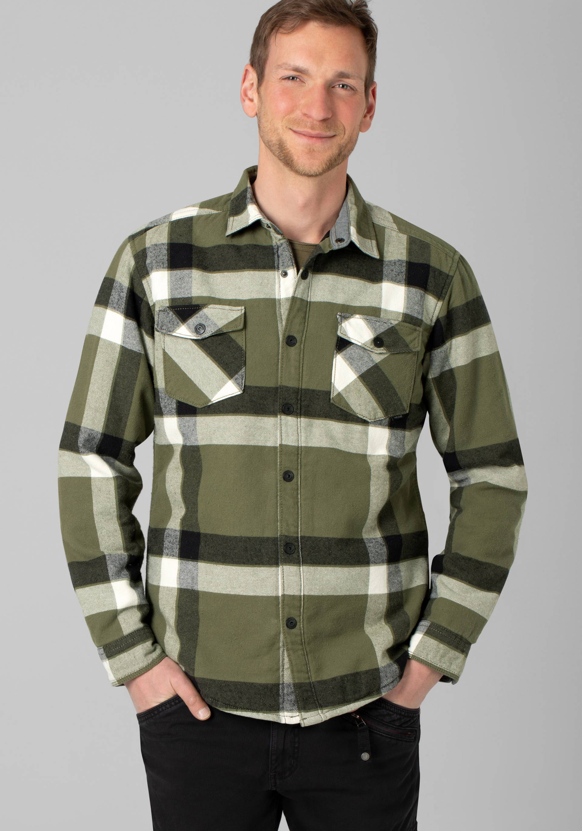 TIMEZONE Flanellhemd »Padded Flannell Overshirt« von Timezone