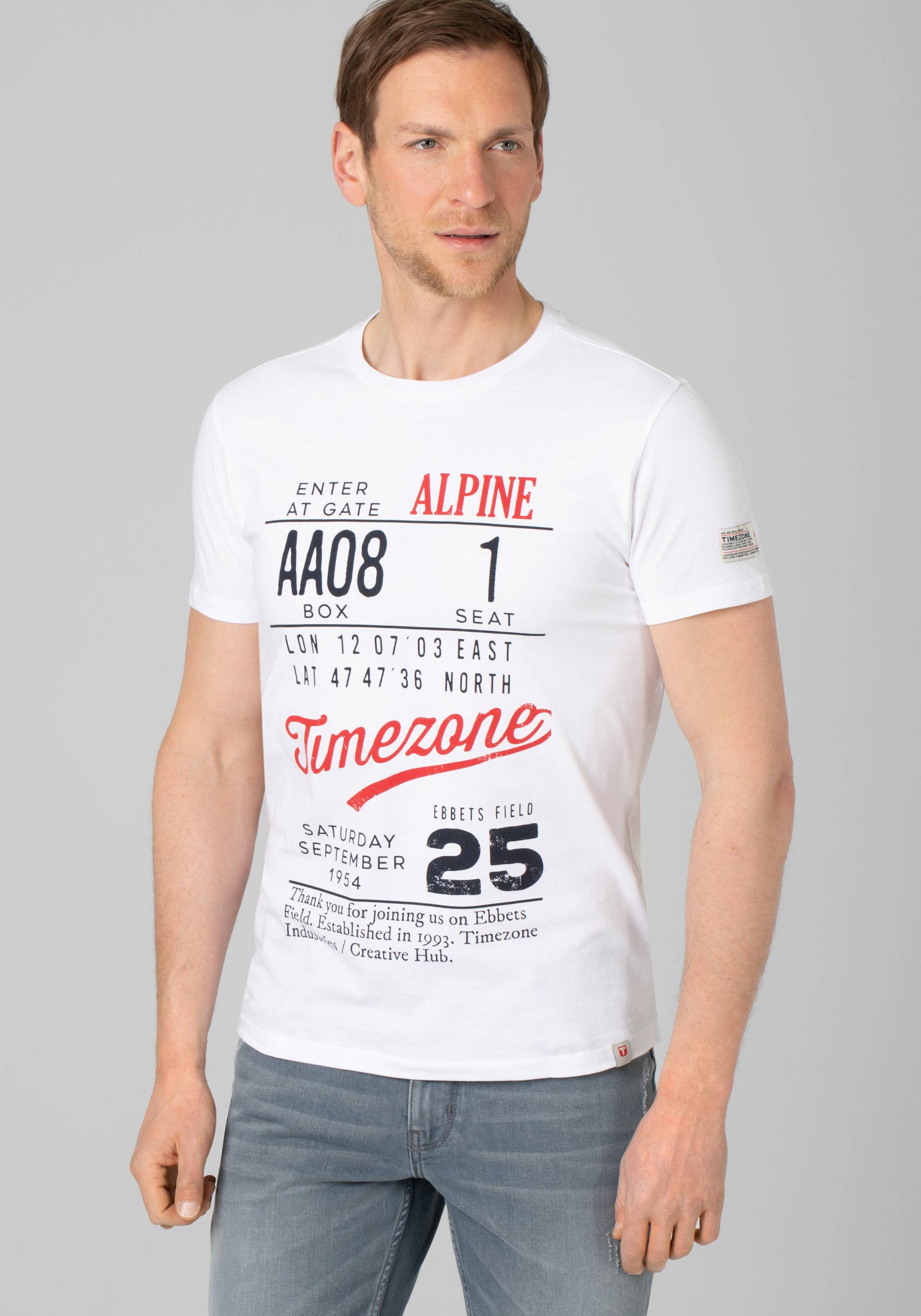 TIMEZONE T-Shirt »Alpine Ticket T-Shirt« von Timezone