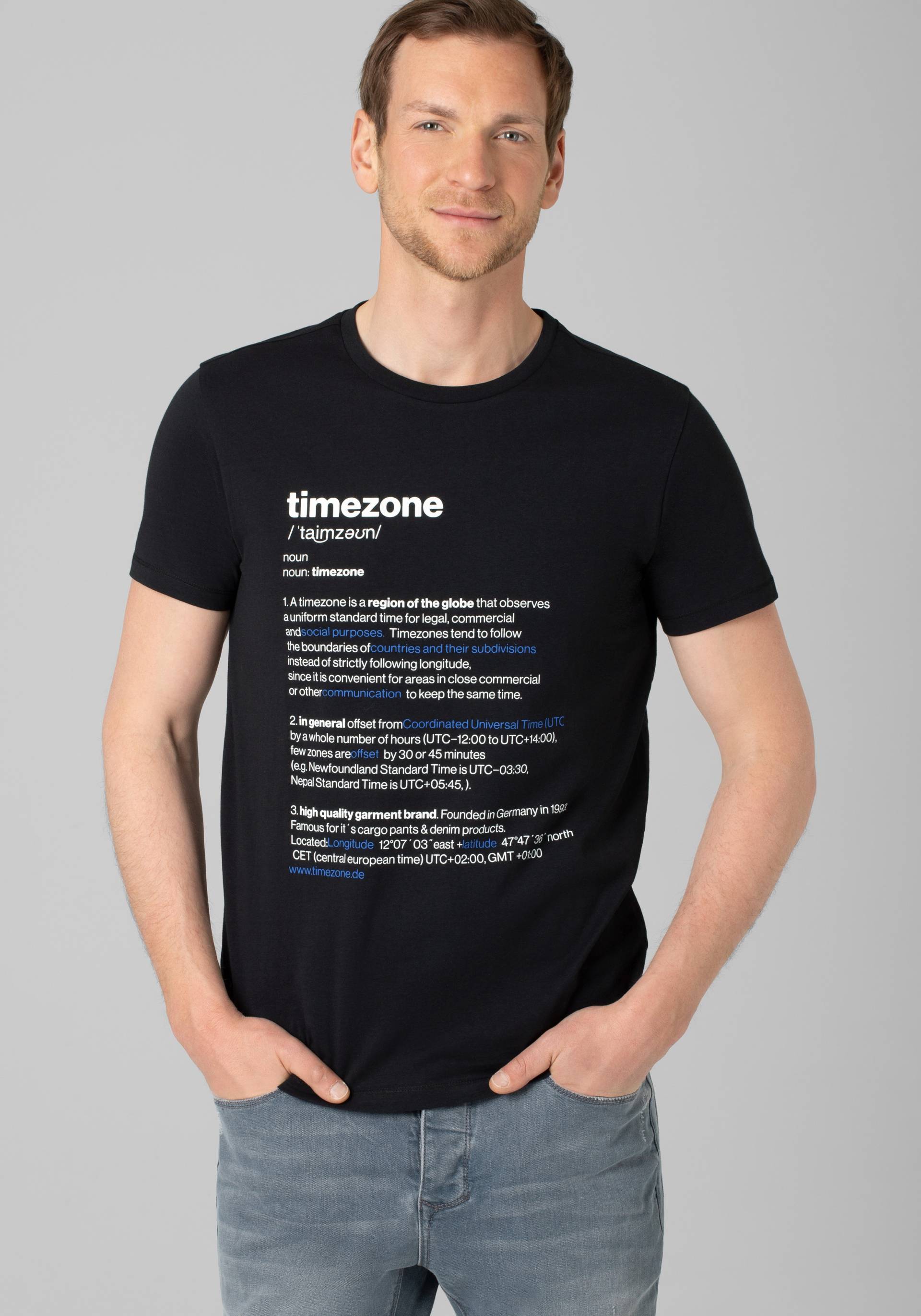 TIMEZONE T-Shirt »Timezone Definition T-Shirt« von Timezone