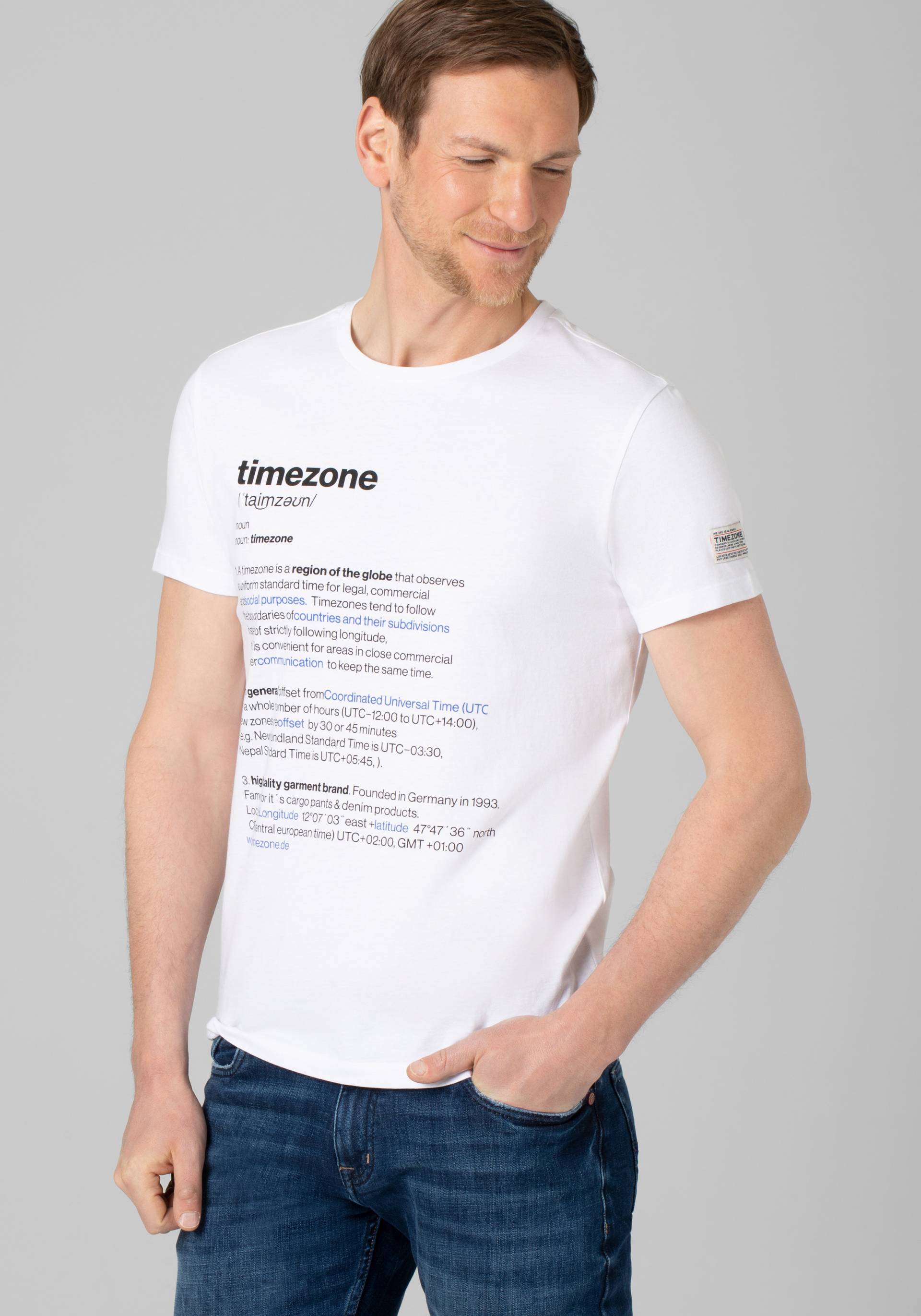 TIMEZONE T-Shirt »Timezone Definition T-Shirt« von Timezone