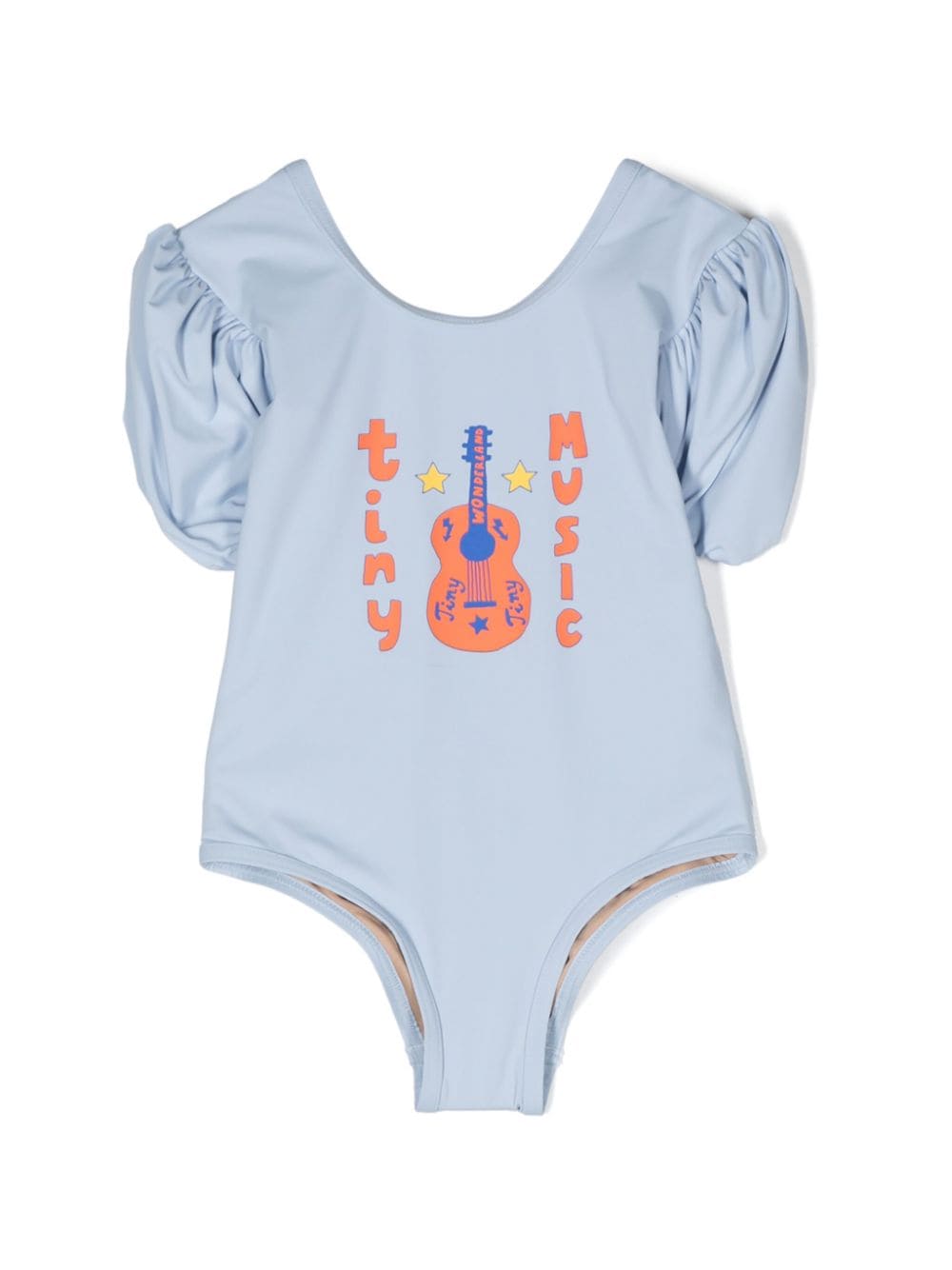 Tiny Cottons Tiny Music swimsuit - Blue von Tiny Cottons