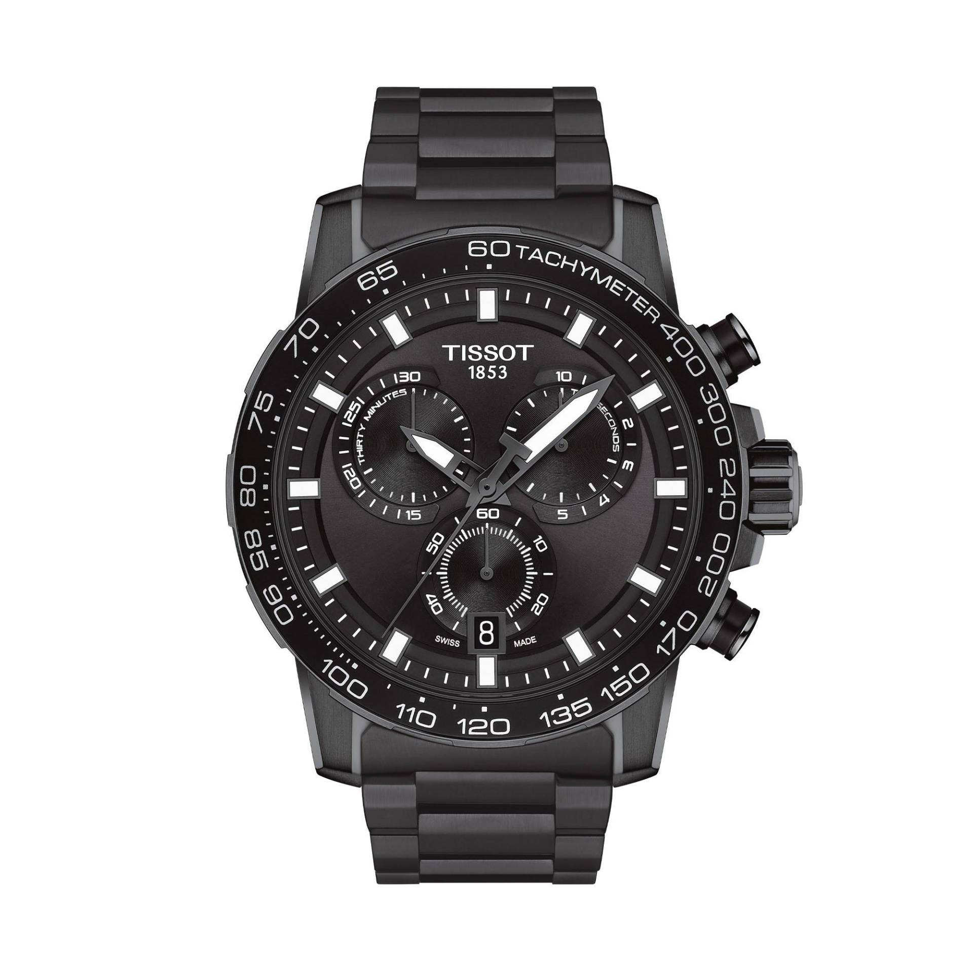 Analoguhr Herren Black 45mm von TISSOT