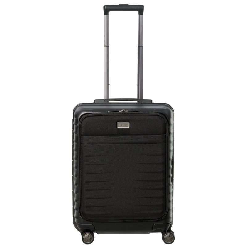 Litron Frame - Trolley S+ mit Vortasche, Schwarz von Titan OC
