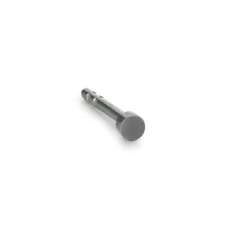 TitanFactory Herren Ohrstecker 1 Stk Titan Ø2 mm von TitanFactory