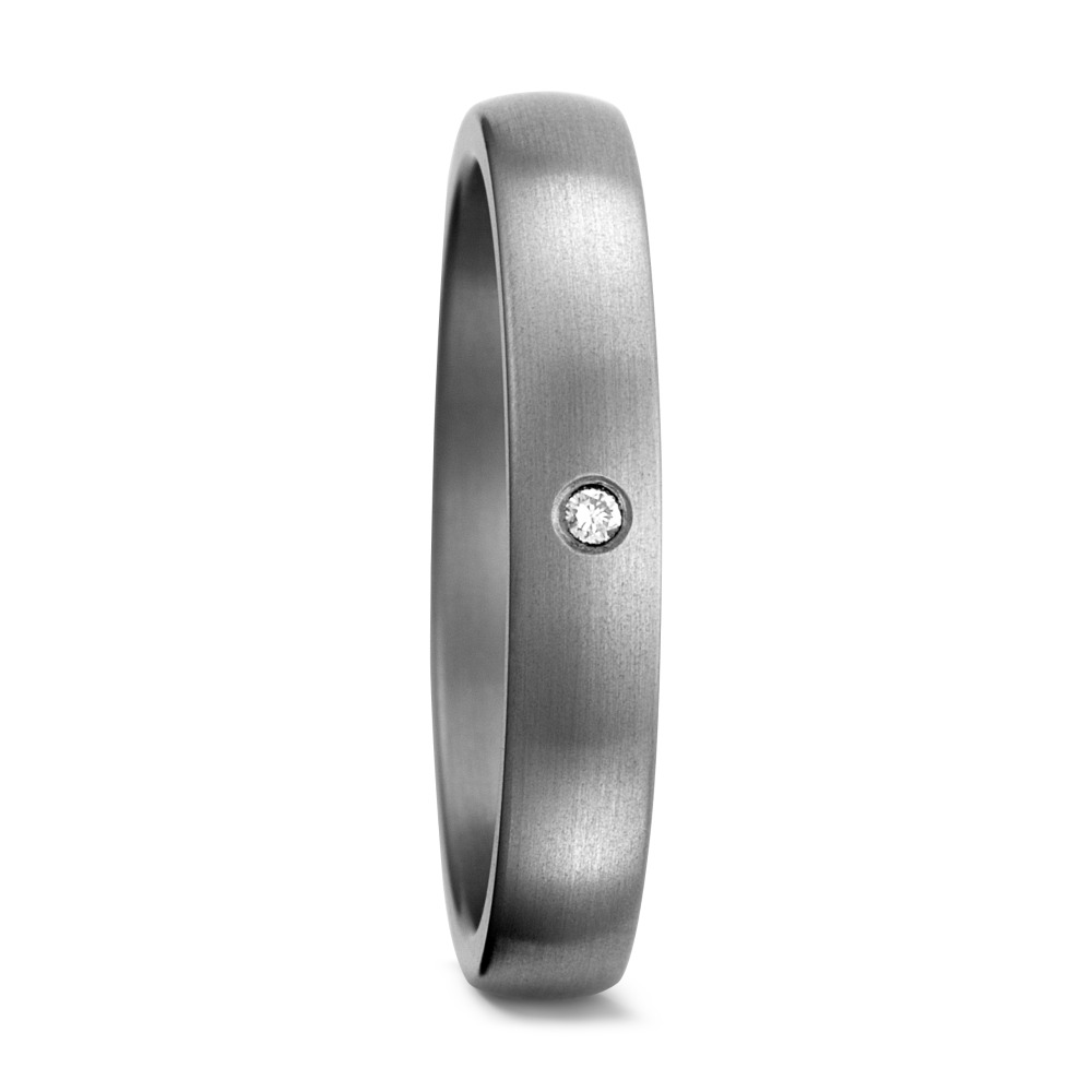 TitanFactory Damen Partnerring Titan Diamant 0.02 ct, w-si von TitanFactory