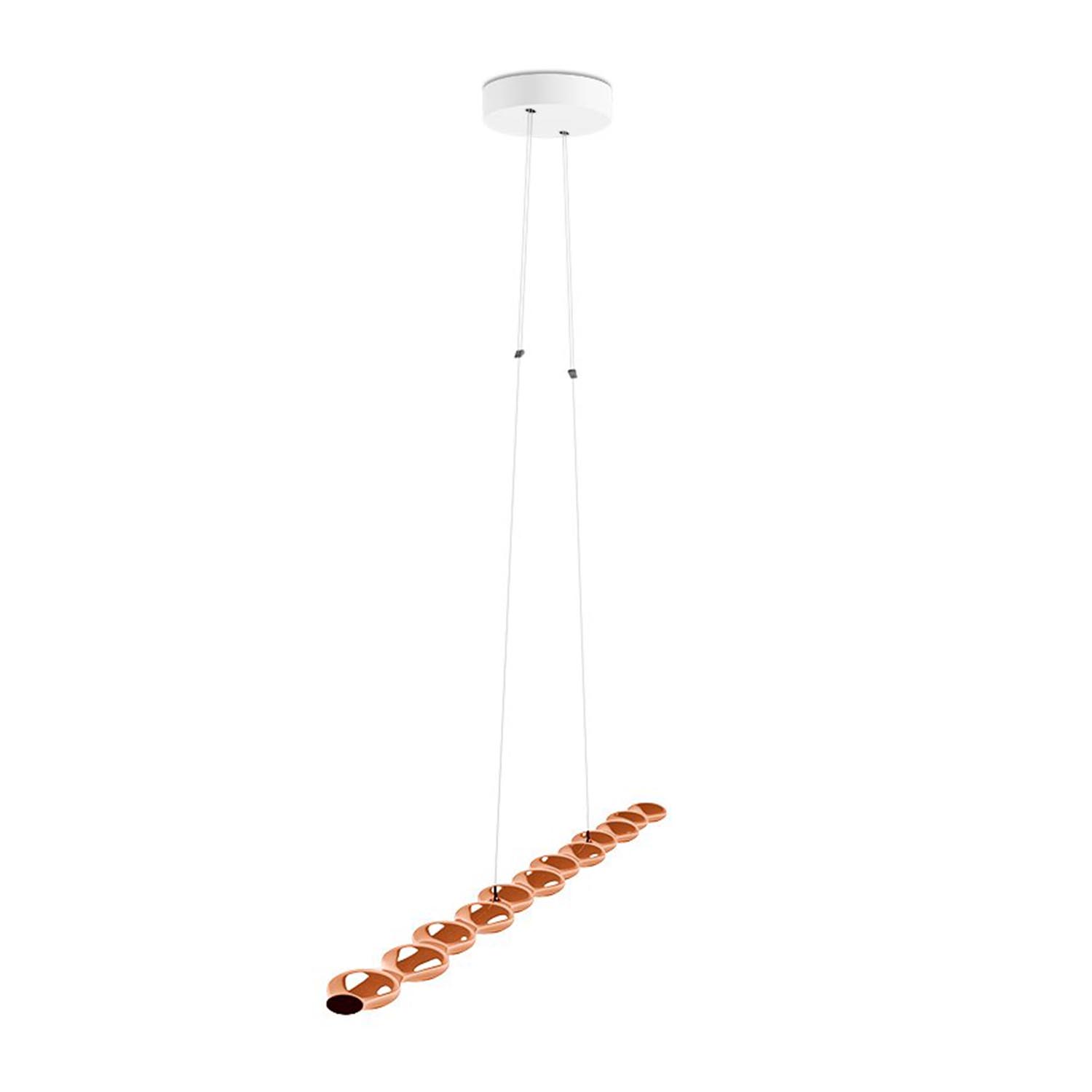 Move Along 12 LED Pendelleuchte, Farbe copper von Tobias Grau