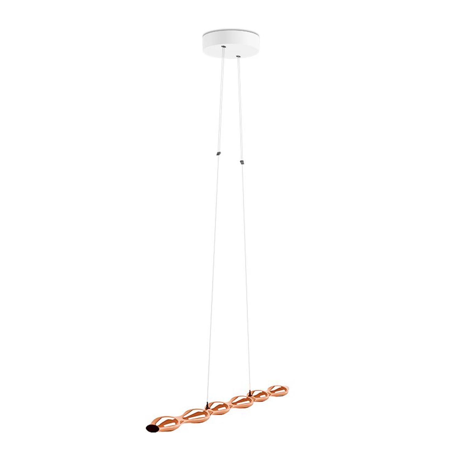 Move Along 6 LED Pendelleuchte, Farbe copper von Tobias Grau