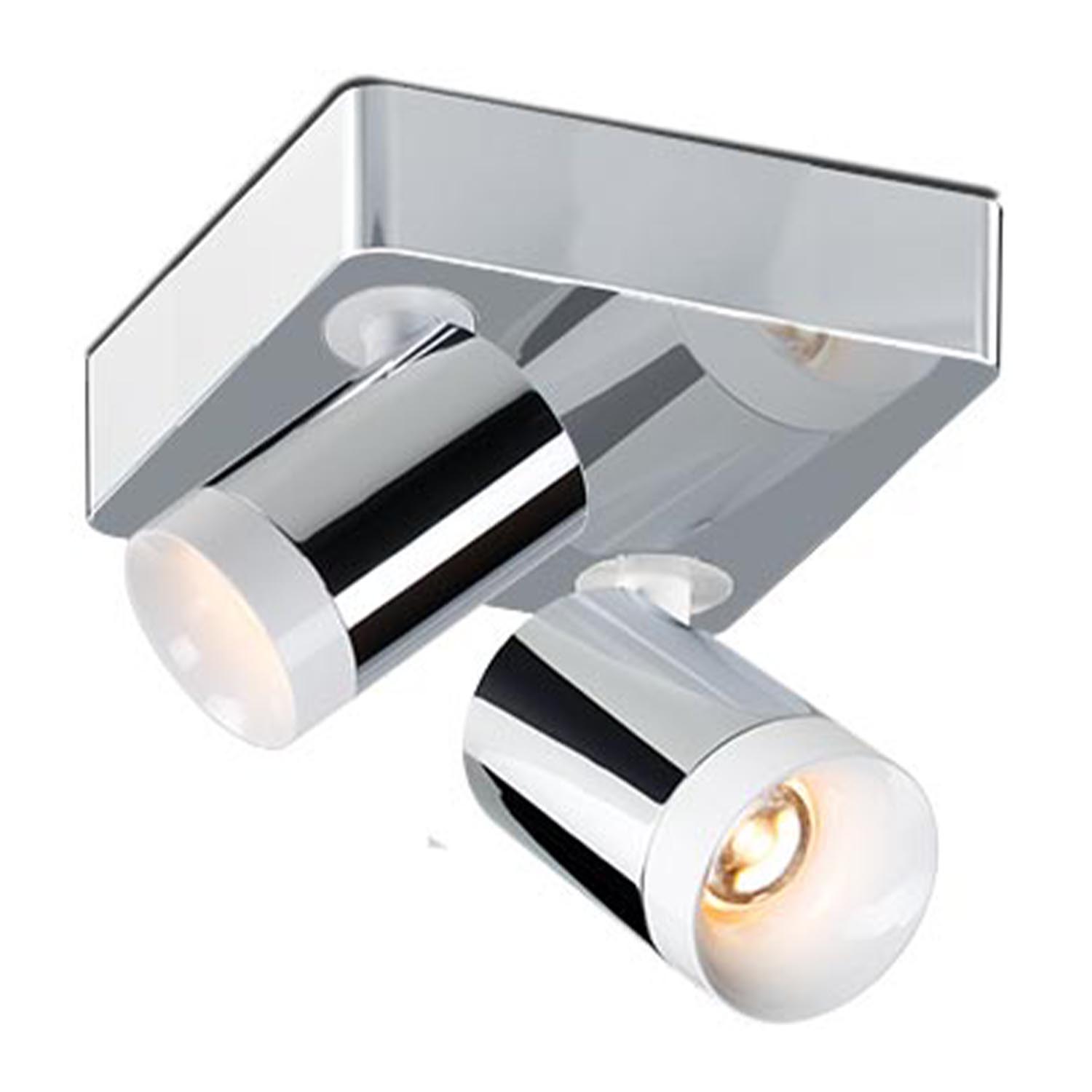 Set Duo LED Strahler, Farbe alu polished/white von Tobias Grau