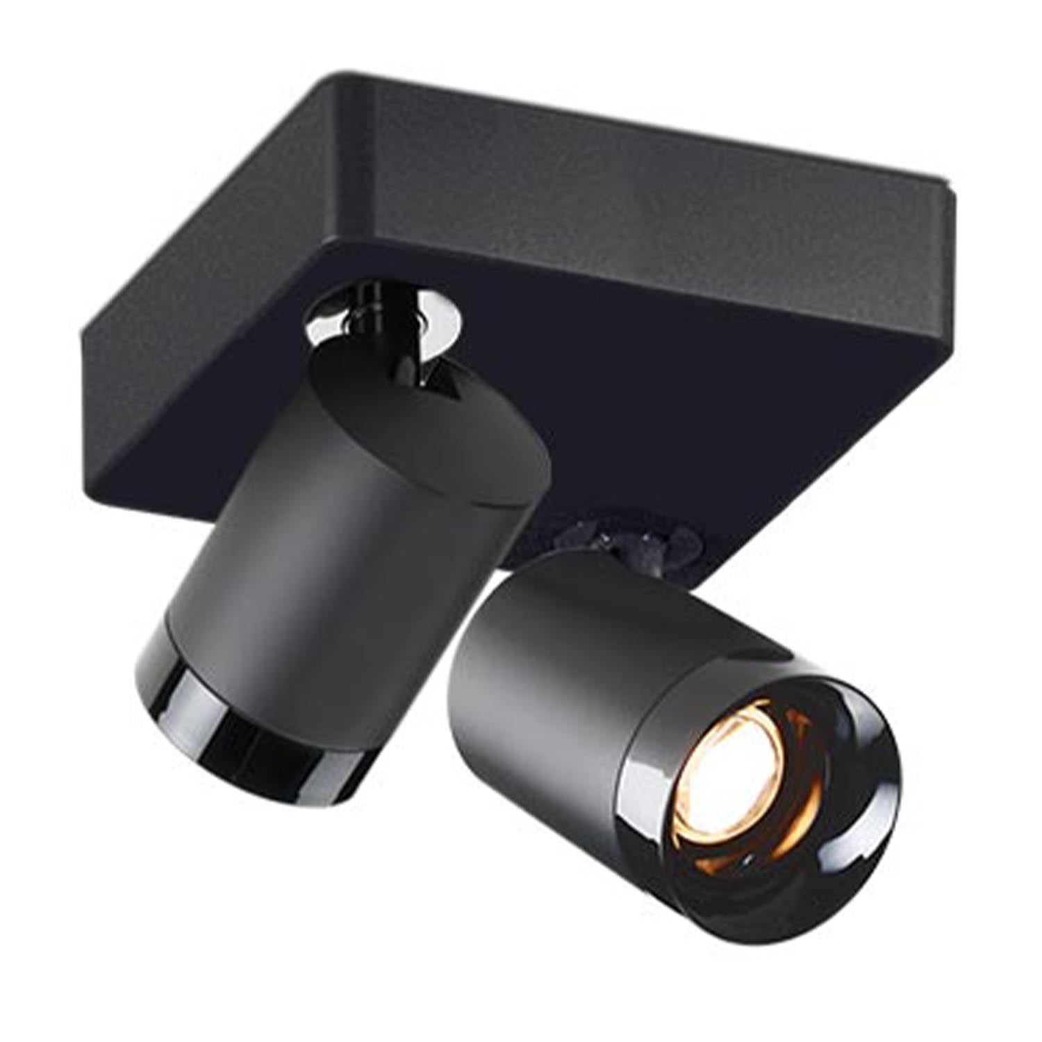 Set Duo LED Strahler, Farbe black von Tobias Grau