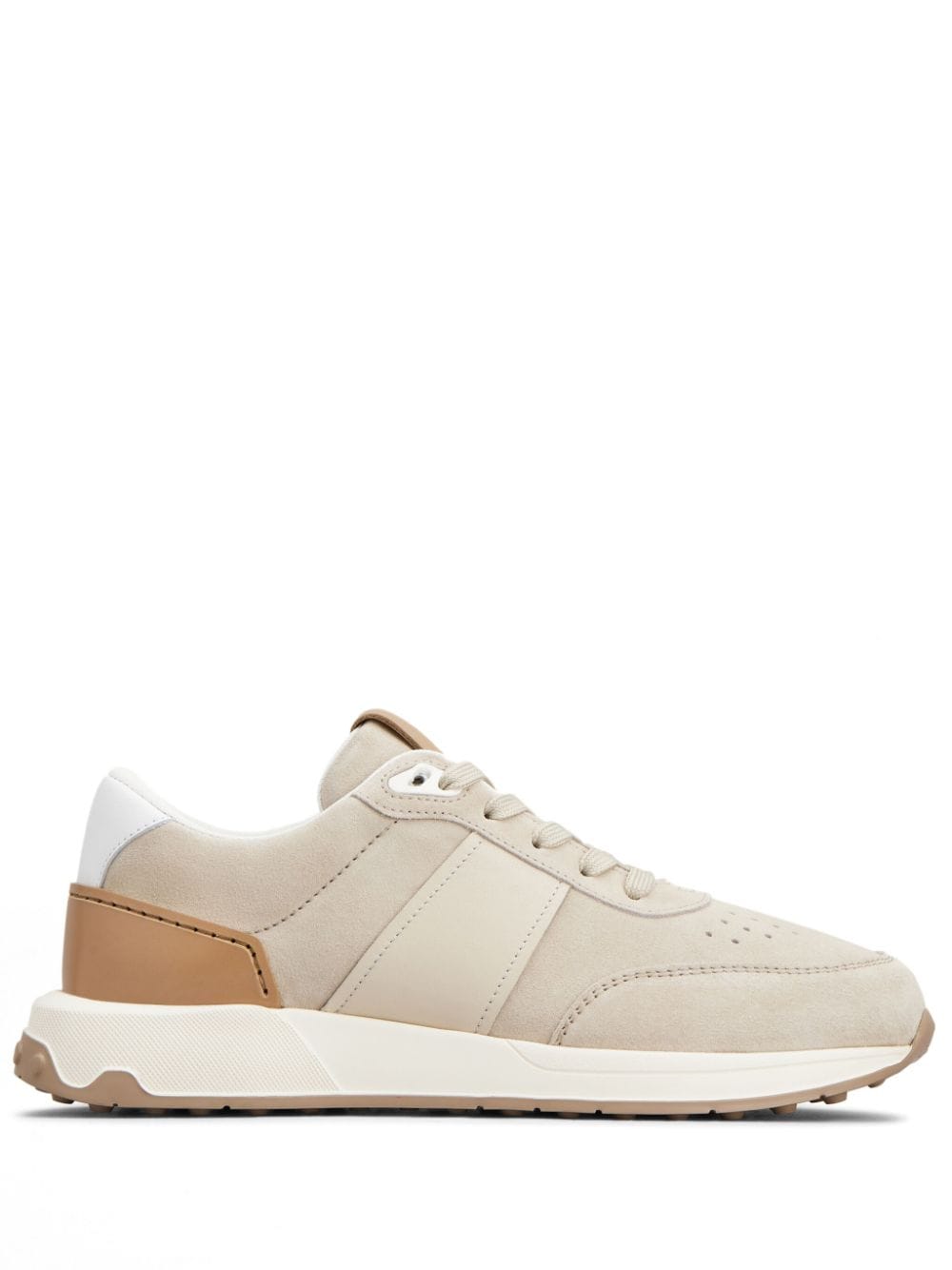 Tod's 1T panelled suede sneakers - Neutrals von Tod's