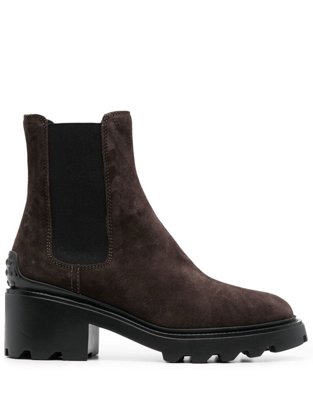 Tod's Chelsea ankle boots - Brown von Tod's