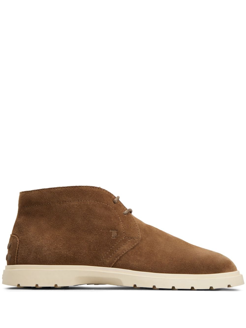 Tod's Chukka suede boots - Brown von Tod's