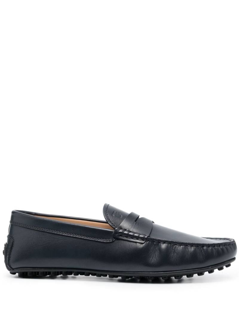 Tod's City Gommino driving shoes - Blue von Tod's