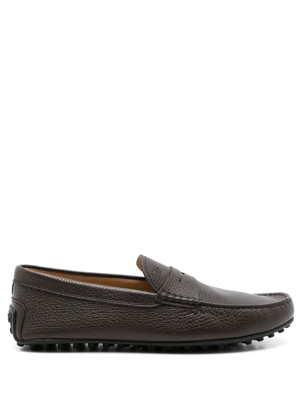 Tod's City Gommino driving shoes - Brown von Tod's