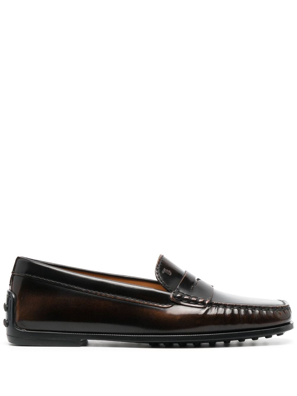 Tod's City Gommino loafers - Brown von Tod's