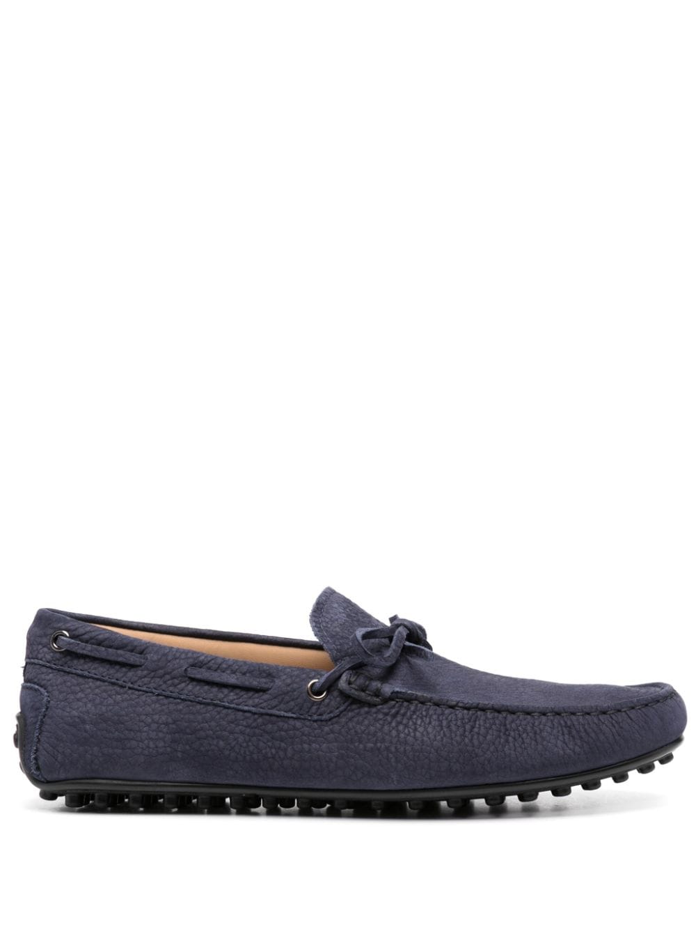 Tod's City bow-detail loafers - Blue von Tod's