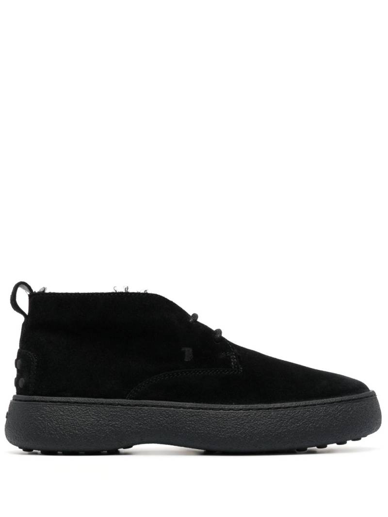 Tod's Desert suede boots - Black von Tod's