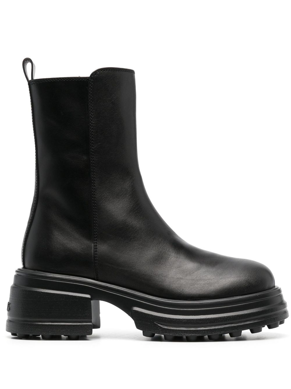 Tod's Gomma 84k leather boots - Black von Tod's